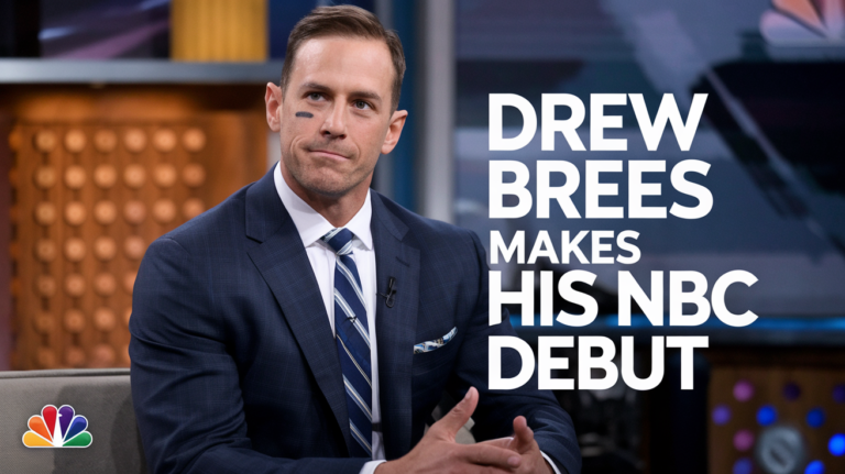 Where Did Drew Brees Make His NBC Debut?